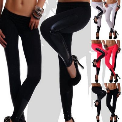 Sexy Fashion Skinny Print Leggings Women Stretchy Jeggings Pencil Pants Trousers